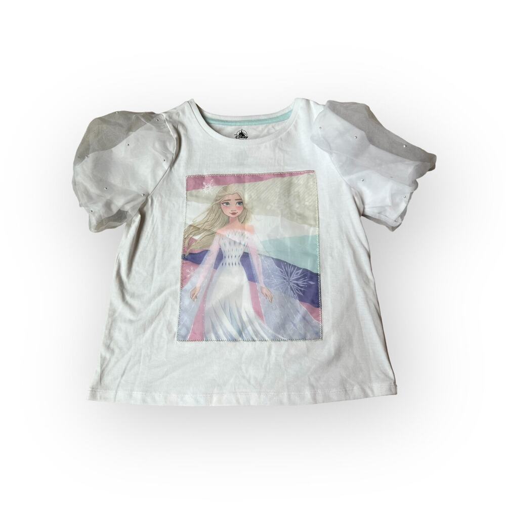 Disney Frozen Elsa Tulle Sleeve Tee